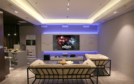 家庭影院展示